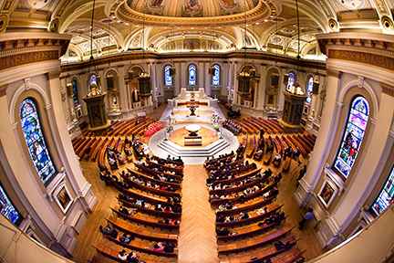 Cathedral basilica of Saint Joseph, in San Jose, CA